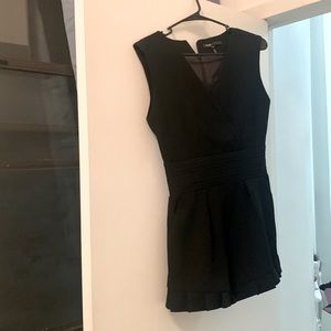 Maje black romper